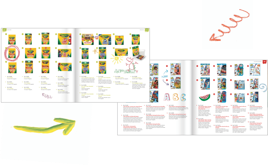 CRAYOLA PRODUCT CATALOG