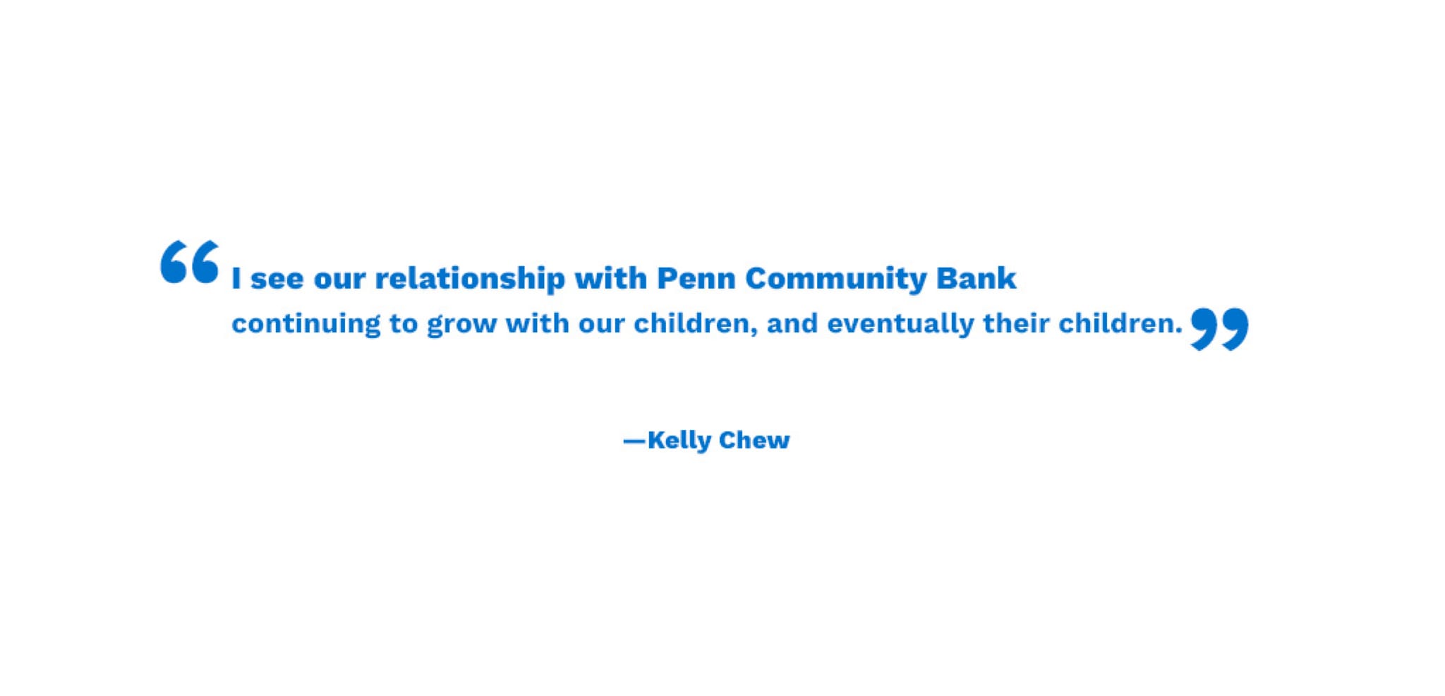 PENN COMMUNITY BANK TESTIMONIAL CAMPAIGN