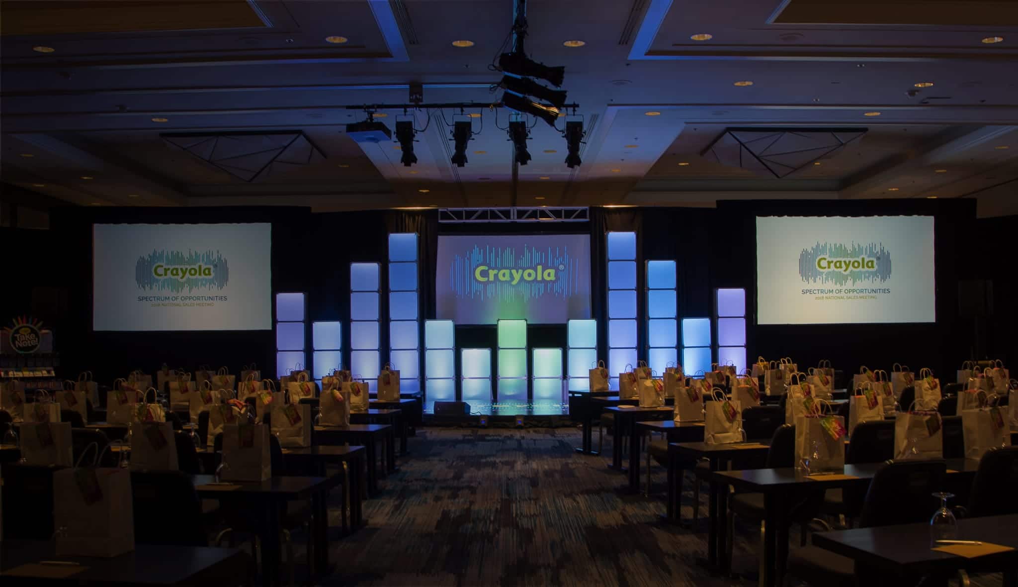 Crayola Spectrum Of Opportunities Sales Meeting