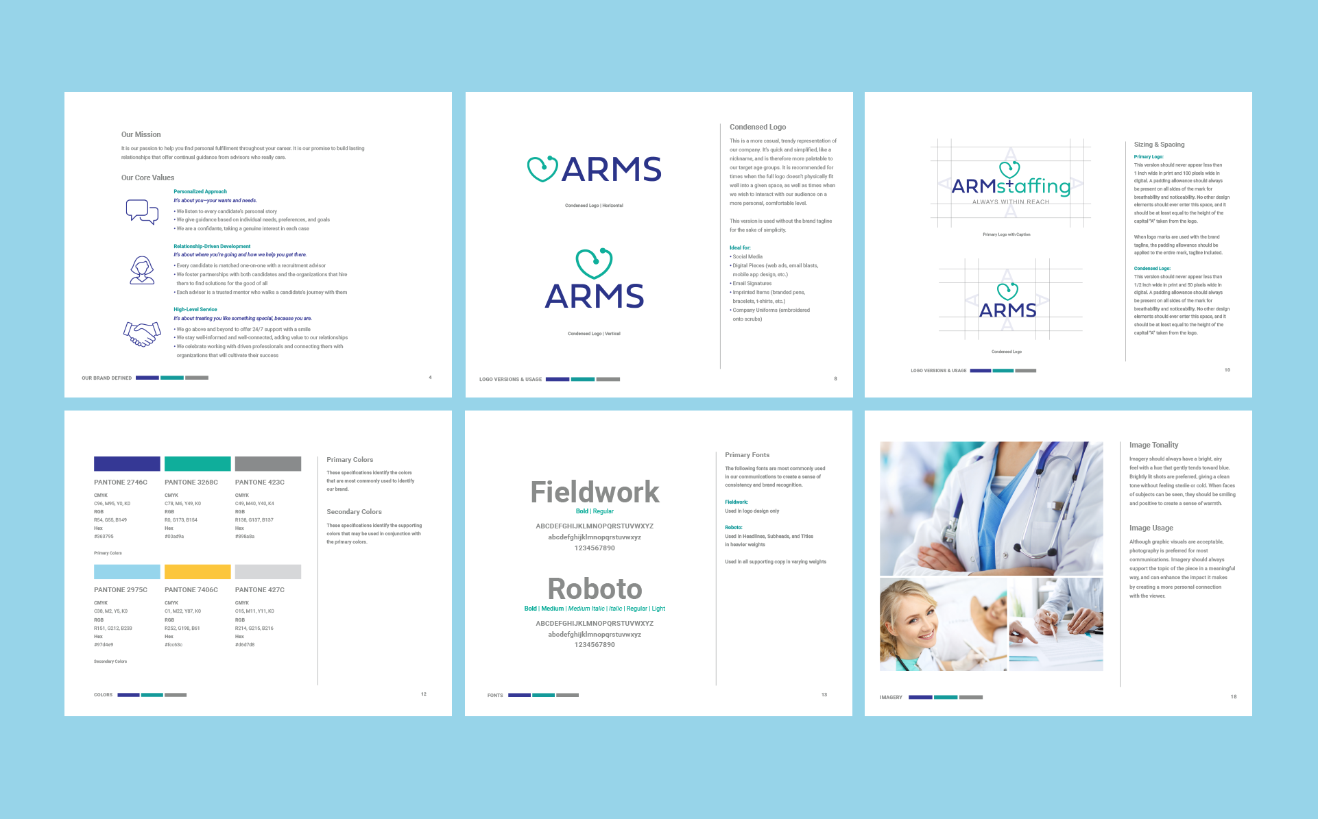 ArmStaffing Branding & Website